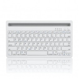 Клавиатура | Multi-Platform BT Keyboard ◇ белый | подставка для телефона | Bluetooth