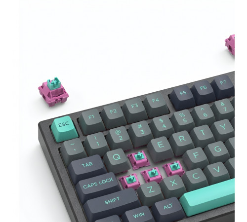 Клавиатура VGN N75 Карибский синий (игровая, механическая, проводная)