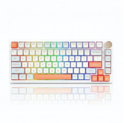 Клавиатура VGN N75 Желейный оранжевый (игровая, механическая, проводная)