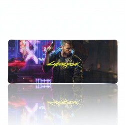 Коврик для стола  800x300x2 Cyberpunk 2077 (mousepad)