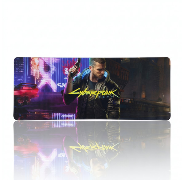 Коврик для стола  800x300x2 Cyberpunk 2077 (mousepad)