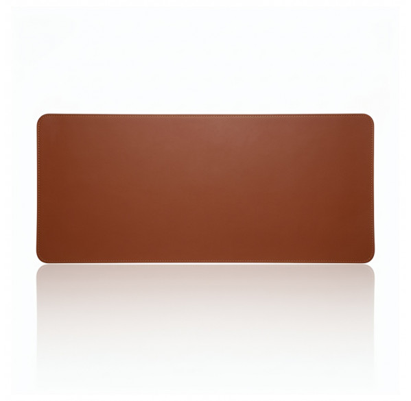 Коврик для стола  800x300x2 кожанный Цвет Терракотовый (mousepad)