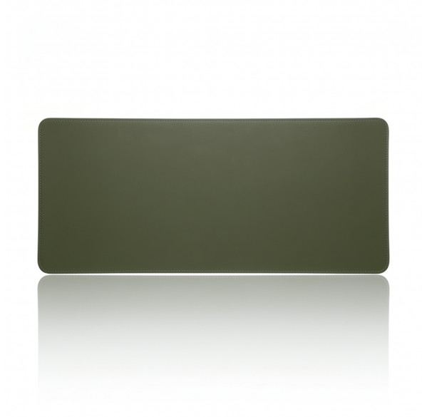 Коврик для стола  800x300x2 кожанный Цвет Хаки (mousepad)