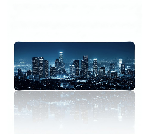 Коврик для стола  800x300x2 Ночной город (mousepad)
