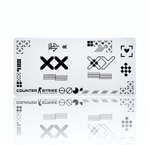 Коврик для стола 1200x600 CS:GO Printstream White (mousepad)