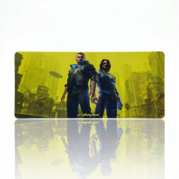 Коврик для стола 900x400 Cyberpunk 2077 (mousepad)