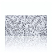 Коврик для стола 1200x600x3 Топографическая карта (mousepad)