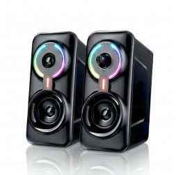 Колонки JEDEL S-570 RGB (3.5mm + Bluetooth) 6W