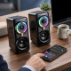 Колонки JEDEL S-570 RGB (3.5mm + Bluetooth) 6W