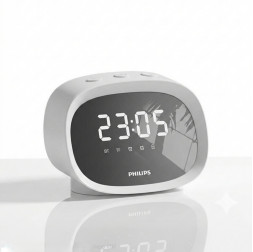 Колонка Philips TAS2909 3W с часами (беспроводная, настольная)