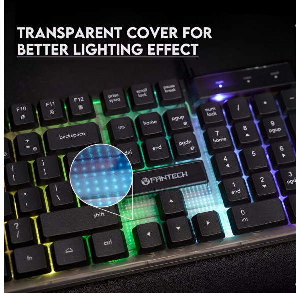 Комплект Fantech P31, проводной (3в1) клавиатура + мышь + коврик