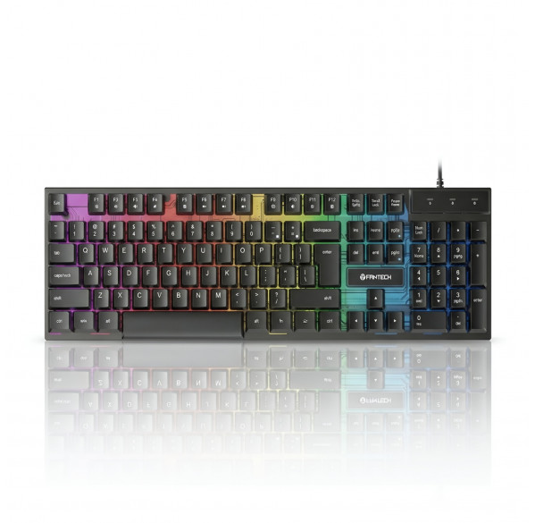 Комплект Fantech P51 (5в1) клавиатура + мышь + коврик + наушники + подставка