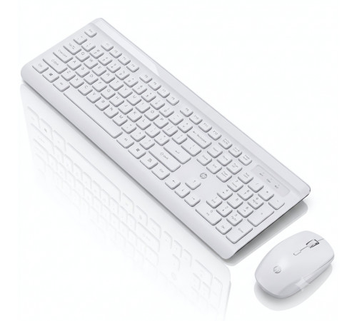 Комплект беспроводной HP CS500, белый | EN | Клавиатура + Мышь