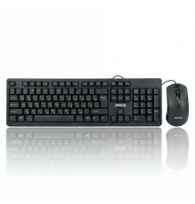 Комплект Jedel G18 (EN+RU+TM) (2в1) клавиатура + мышь