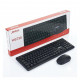 Комплект Jedel WS730 (EN+RU+TM), беспроводной (2в1) клавиатура + мышь