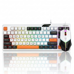 Комплект K-Snake KM-870, проводной (2в1) клавиатура + мышь