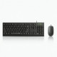 Комплект Rapoo X120Pro (EN+RU+TM), проводной (2в1) клавиатура + мышь