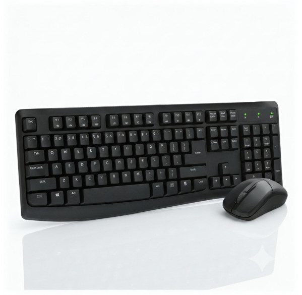 Комплект Rapoo X1800PRO (EN+RU+TM), беспроводной (2в1) клавиатура + мышь