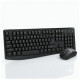 Комплект Rapoo X1800PRO (EN+RU+TM), беспроводной (2в1) клавиатура + мышь