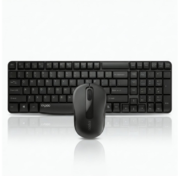 Комплект Rapoo X1800S (EN+RU+TM), беспроводной (2в1) клавиатура + мышь