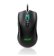 Мышь Acer OMW210, черная, игровая, проводная