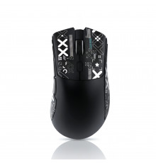 Мышь Attack Shark R1 чёрная, игровая, беспроводная, перезаряжаемая
