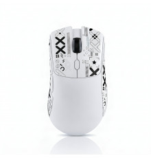 Мышь Attack Shark R1 белая, игровая, беспроводная, перезаряжаемая