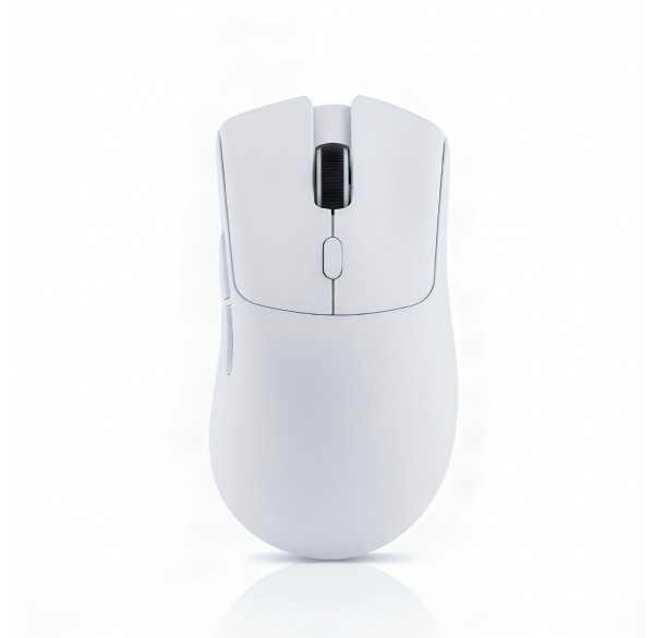 Мышь Attack Shark R1 белая, игровая, беспроводная, перезаряжаемая