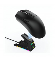 Мышь Attack Shark X1 с док-станцией чёрная, игровая, беспроводная, перезаряжаемая