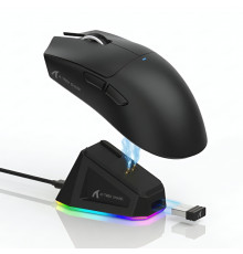 Мышь Attack Shark X11 чёрная, игровая, беспроводная, перезаряжаемая