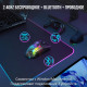 Мышь Attack Shark X2 Pro, чёрный | 4000 DPI | игровая, бесшумная, с зарядной станцией