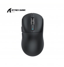 Мышь Attack Shark X3 чёрная, игровая, беспроводная, перезаряжаемая