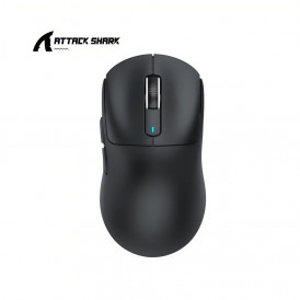 Мышь Attack Shark X3 чёрная, игровая, беспроводная, перезаряжаемая