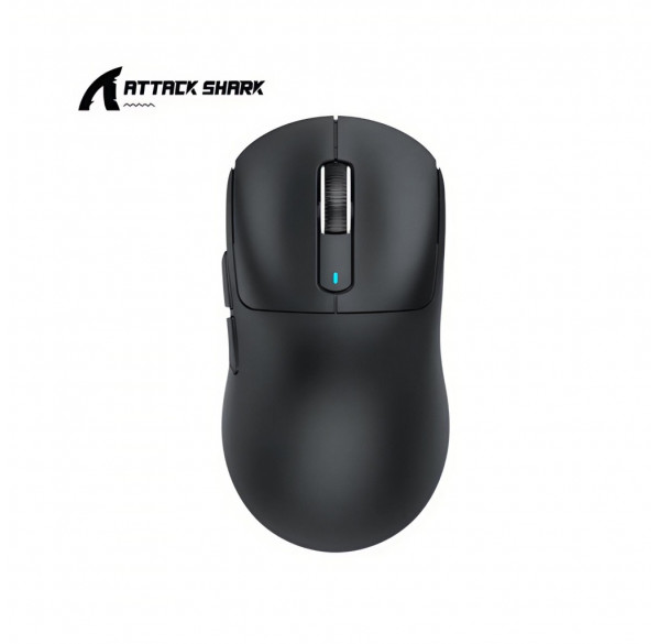 Мышь Attack Shark X3 чёрная, игровая, беспроводная, перезаряжаемая