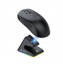 Мышь Attack Shark X6 с док-станцией чёрная, игровая, беспроводная, перезаряжаемая