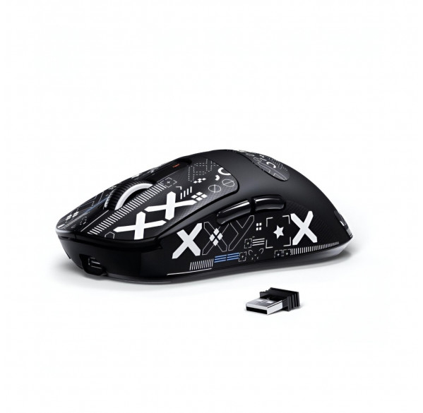 Мышь Attack Shark X8 Ultra чёрная, игровая, беспроводная, перезаряжаемая