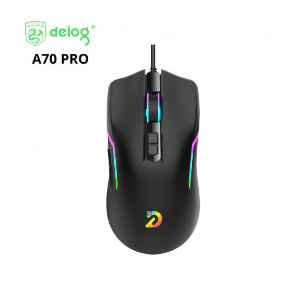 Мышь DEIOG A70 Pro, игровая, проводная