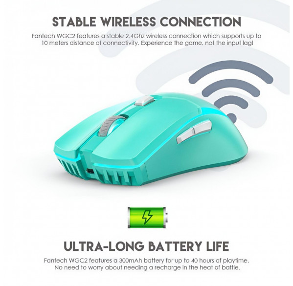 Мышь Fantech VENOM II, игровая, беспроводная