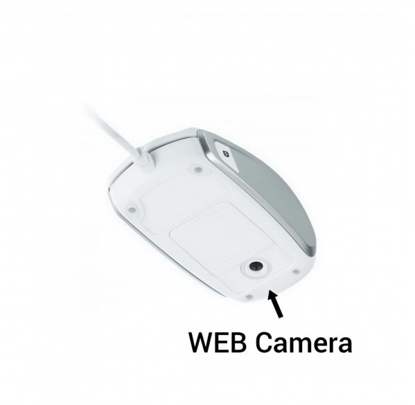 Мышь Genius All in One + WEB Camera (2 в 1), офисная, проводная 