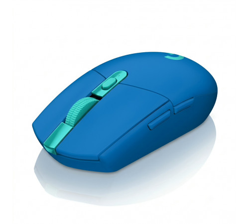 Мышь Logitech G304 LIGHTSPEED, синий | 12000 DPI |  игровая, беспроводная
