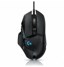 Мышь Logitech G502 HERO, чёрный | 25600 DPI |  игровая, проводная