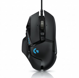 Мышь Logitech G502 HERO, чёрный | 25600 DPI |  игровая, проводная