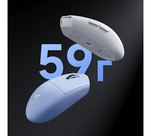 Мышь MCHOSE G3 V2, чёрный | 12000 DPI | игровая, сверхлегкая, беспроводная