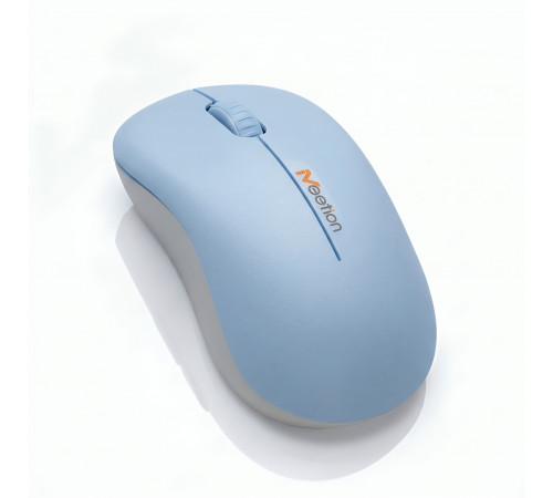 Мышь Meetion R545 синяя, офисная, беспроводная