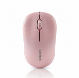 Мышь Meetion R545 розовая, офисная, беспроводная