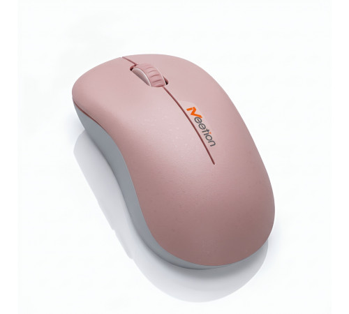 Мышь Meetion R545 розовая, офисная, беспроводная