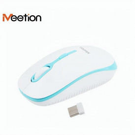 Мышь Meetion R547 белая, офисная, беспроводная