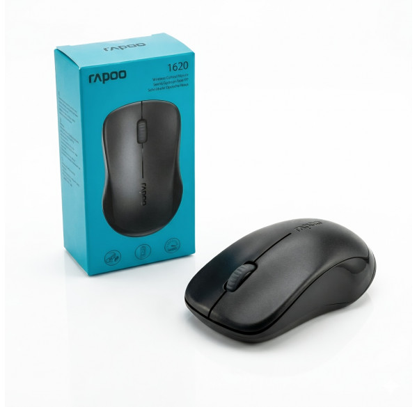 Мышь Rapoo 1620, офисная, беспроводная