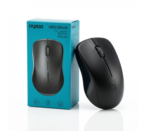 Мышь Rapoo 1680 Silent, офисная, беспроводная
