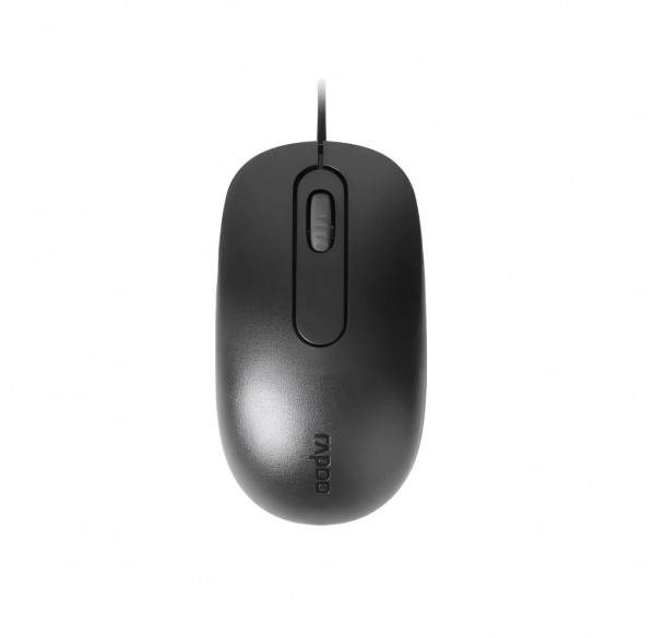 Мышь Rapoo N200, офисная, проводная 